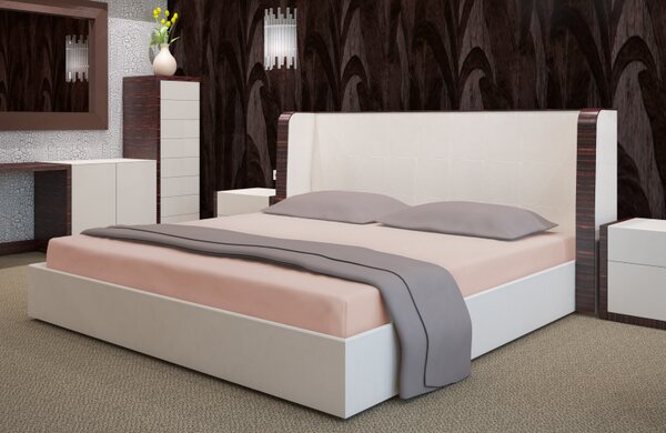 Dekorstudio Prestieradlo froté s gumičkou cappuccino PRZF-15 Rozmer plachty: 220x200cm
