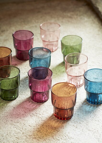 Pohár na vodu Colors 200 ml Zelená