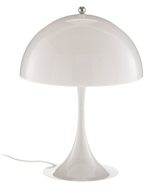 Stolové Lampa Louis Poulsen, Panthella Mini, stmievateľné, Biela, Obývacia izba, Kov, Dizajnový