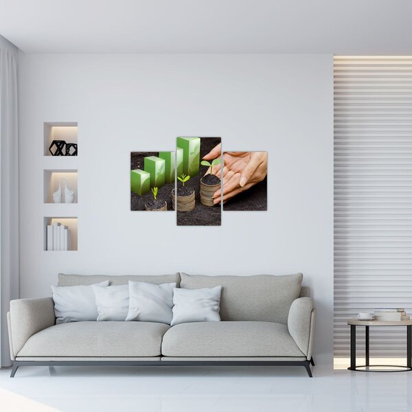 Obraz - Rast (90x60 cm)