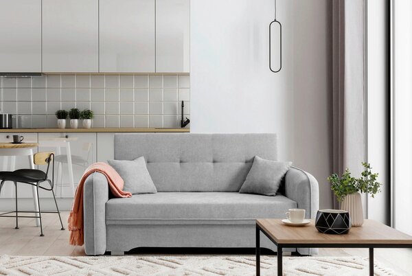 ROZKLADACIA POHOVKA, textil, svetlosivá MID.YOU - Sedačky, Online Only