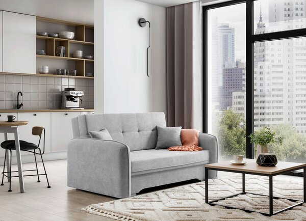 ROZKLADACIA POHOVKA, textil, svetlosivá MID.YOU - Sedačky, Online Only