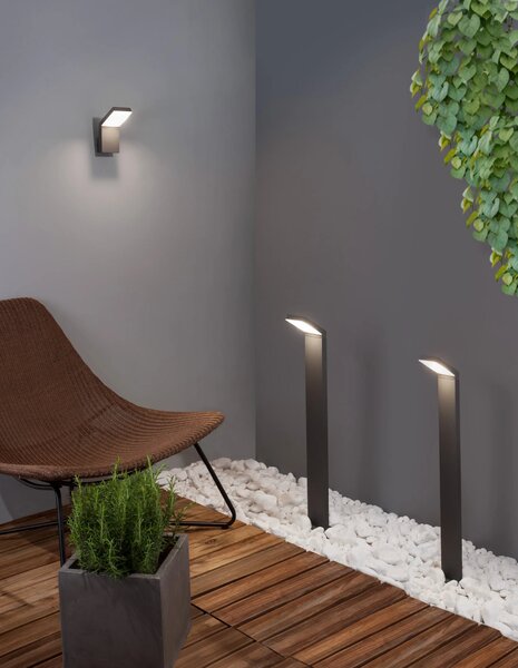 Vonkajšie LED lampa Park 6W 125 tmavo sivé – Sivá