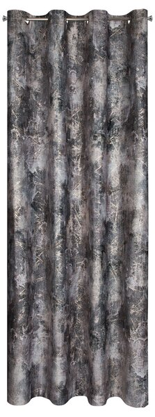 ZATEMŇOVACÍ ZÁVES NA KRÚŽKOCH ESTER 140X250 CM VZOROVANÁ