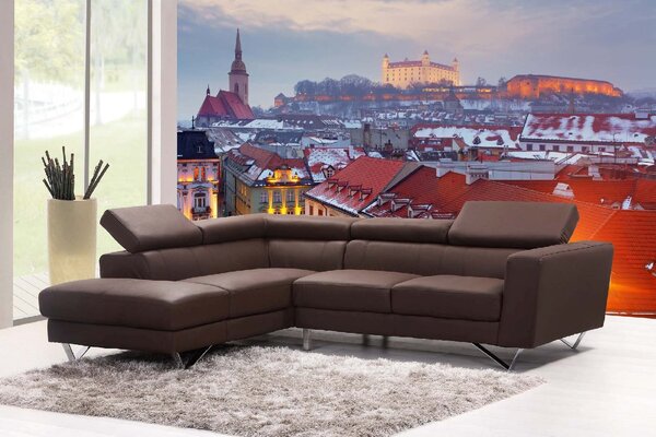 DIMEX | Vliesové fototapety na stenu Bratislava MS-5-1172 | 375 x 250 cm | vicefarebná, biela, béžová, hnedá