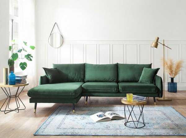 ROHOVÁ SEDAČKA, textil, zelená MID.YOU - Online Only obývacie izby, Online Only