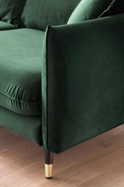 ROHOVÁ SEDAČKA, textil, zelená MID.YOU - Online Only obývacie izby, Online Only