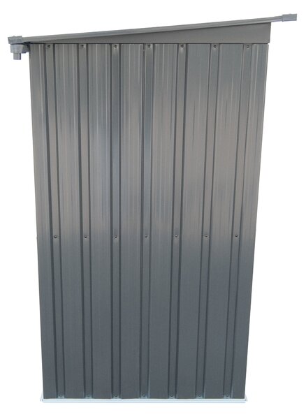 Furnigo Prístrešok na drevo 154x163x89 cm - antracit