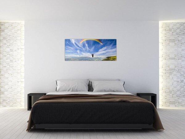 Obraz - Paragliding (120x50 cm)