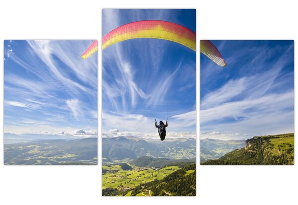 Obraz - Paragliding (90x60 cm)