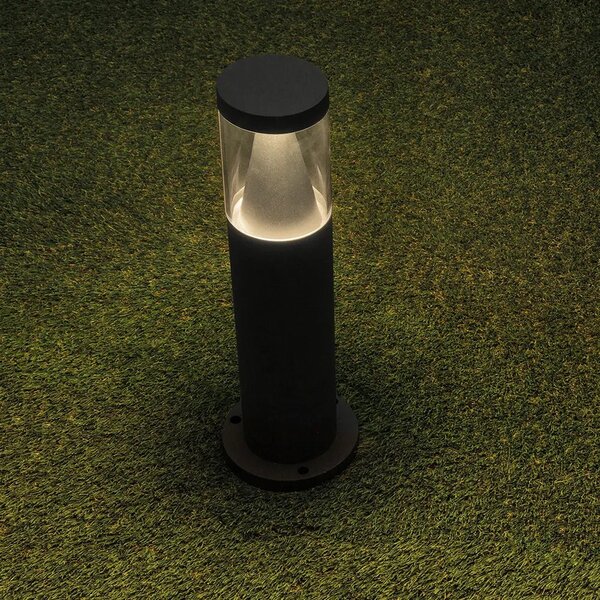 Vonkajšie LED lampa Rock B 9 čierne – Čierna