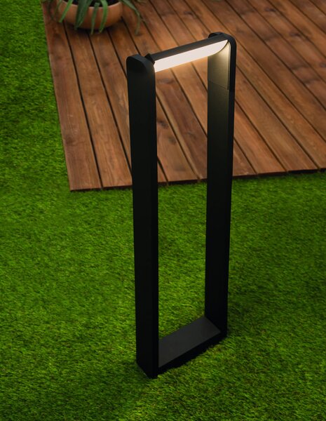 Vonkajšie LED lampa Volvel – Čierna
