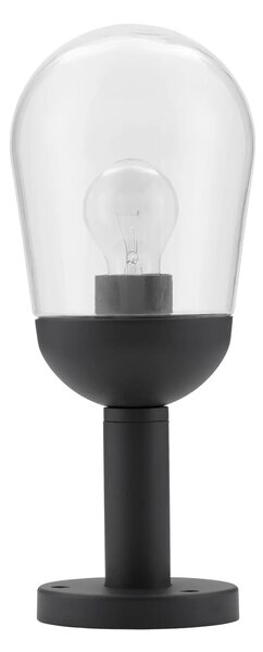 Vonkajšia záhradná lampa Omika B 15 tmavo sivé – Sivá