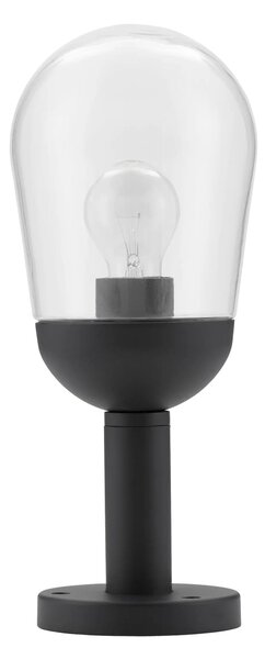 Vonkajšia záhradná lampa Omika B 15 tmavo sivé – Sivá