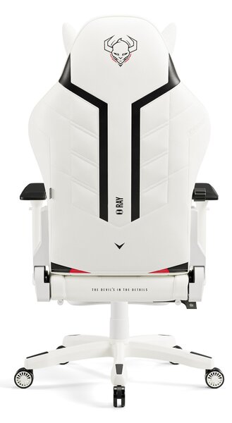 Herné kreslo Diablo X-Ray 2.0 King Size, bielo-čierne