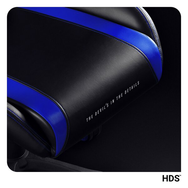 Herné kreslo Diablo X-Horn 2.0 Normal Size, čierno-modré