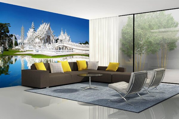 Samolepiaca vliesová fototapeta Budhistický chrám 375 x 250 cm