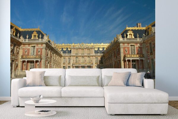 DIMEX | Vliesové fototapety na stenu Versailles II MS-5-1079 | 375 x 250 cm | modrá, béžová, šedá