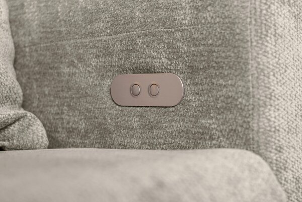 ROHOVÁ SEDAČKA, textil, taupe P & B - Sedačky, Online Only