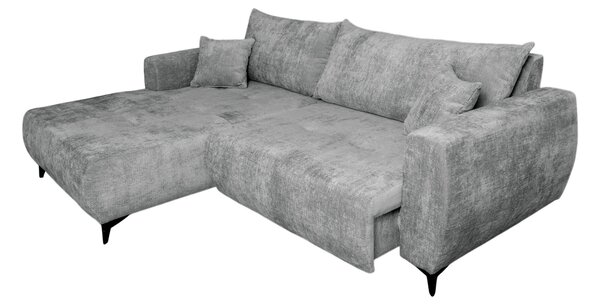ROHOVÁ SEDAČKA, textil, sivá P & B - Sedačky, Online Only