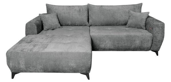 ROHOVÁ SEDAČKA, textil, sivá P & B - Sedačky, Online Only