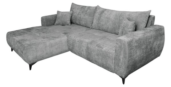 ROHOVÁ SEDAČKA, textil, sivá P & B - Sedačky, Online Only