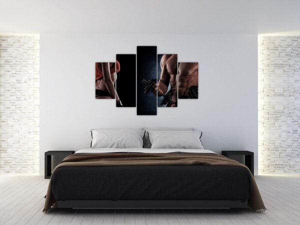Obraz - Fitness (150x105 cm)