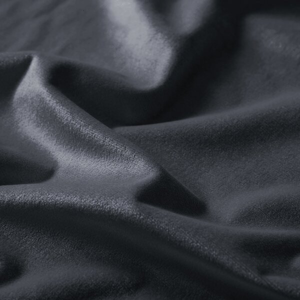 Biante Zamatový štvorcový obrus Velvet Prémium SVP-004 Antracitovo sivý 120x120 cm