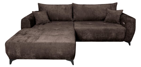 ROHOVÁ SEDAČKA, textil, hnedá P & B - Sedačky, Online Only