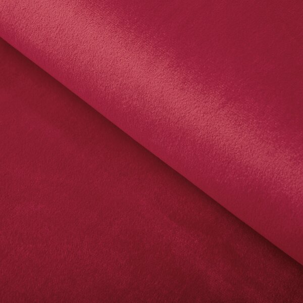 Biante Veľký zamatový oválny obrus Velvet Premium SVP-007 Malinovo červený 160x200 cm