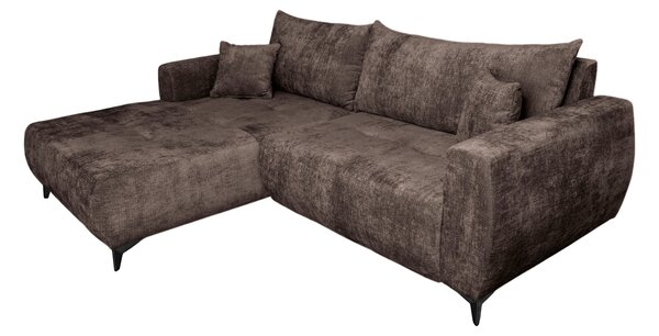 ROHOVÁ SEDAČKA, textil, hnedá P & B - Sedačky, Online Only