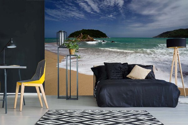 DIMEX | Vliesové fototapety na stenu Phuket Thajsko MS-5-3226 | 375 x 250 cm | zelená, modrá, žltá