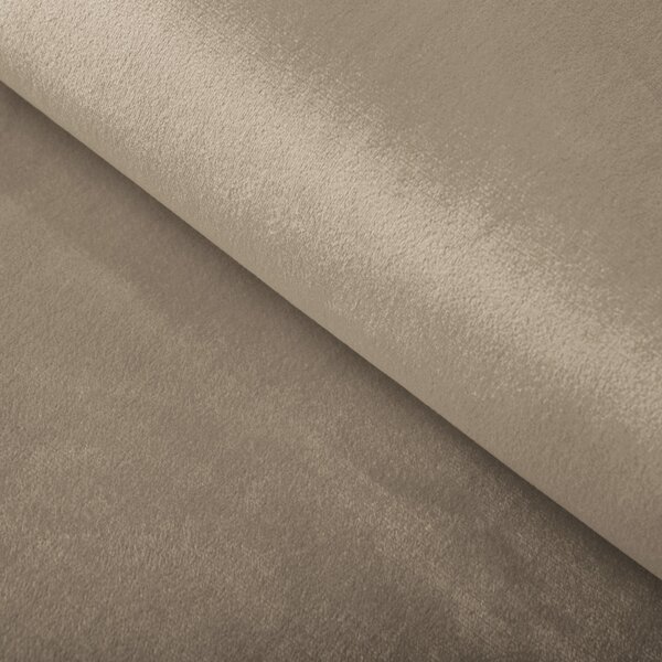Biante Zamatový oválny obrus Velvet Prémium SVP-030 Sivobéžový 50x100 cm
