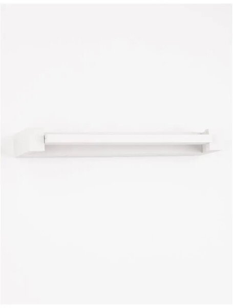 LED nástenné svietidlo Line 40 biele – Biela
