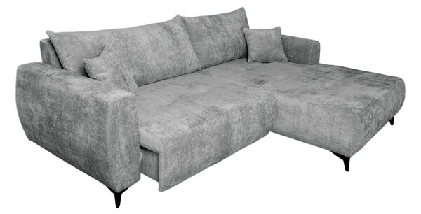 ROHOVÁ SEDAČKA, textil, sivá P & B - Sedačky, Online Only