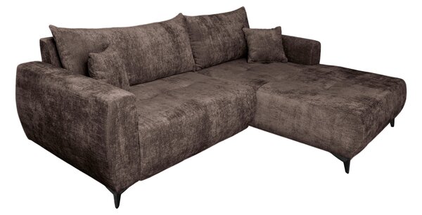 ROHOVÁ SEDAČKA, textil, hnedá P & B - Sedačky, Online Only