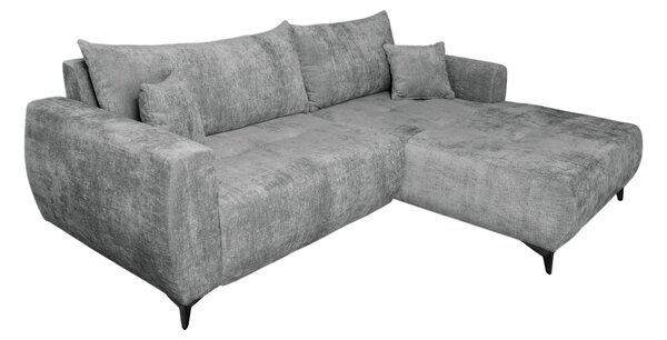 ROHOVÁ SEDAČKA, textil, sivá P & B - Sedačky, Online Only