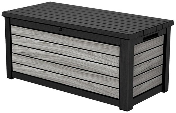 KETER Signature horizontálny záhradný úložný box 630 l, storm grey KETER 263822