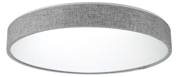 LED stropné svietidlo Collodi 48 sivé stmievateľné – Sivá