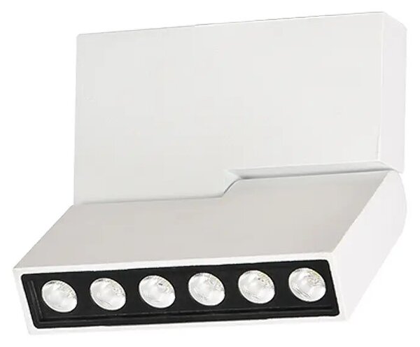 LED bodové svetlo Leon biele – Biela