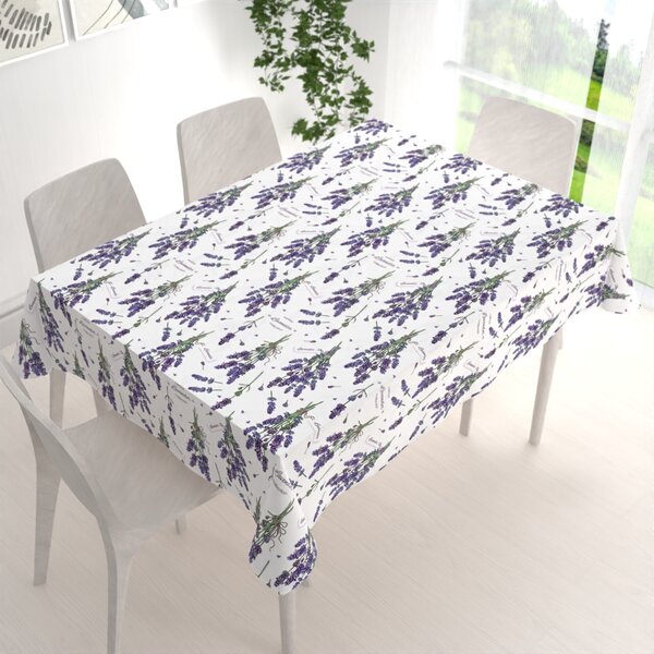 Biante Dekoračný obdĺžnikový obrus PML-084 Lavender 50x100 cm