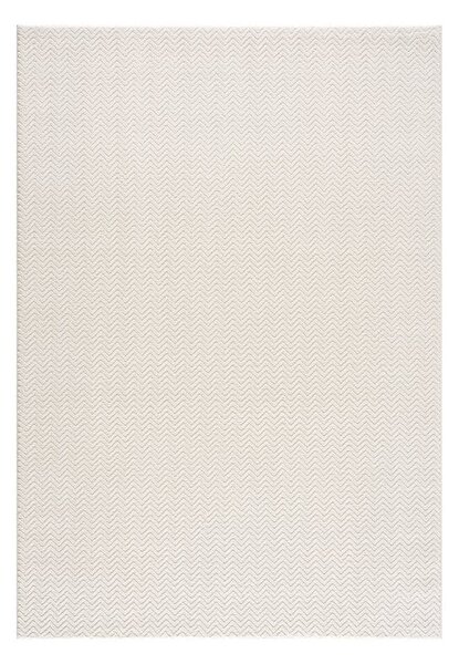 Dekorstudio Jednofarebný koberec FANCY 805 - smotanovo biely Rozmer koberca: 80x150cm