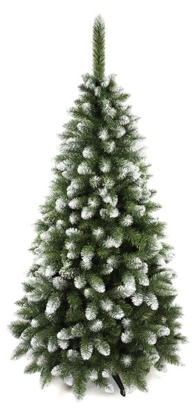 Umelý vianočný stromček - diamantová borovica PREMIUM zasnežený efekt 180cm