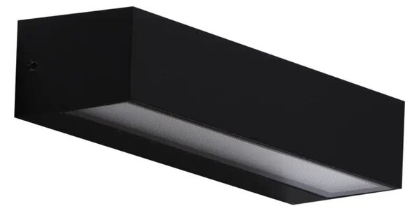 LED vonkajšie nástenné osvetlenie Cosel čierne – Čierna