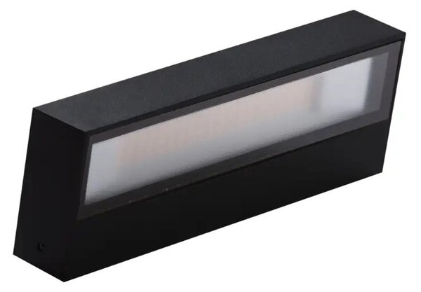 LED vonkajšie nástenné osvetlenie Cosel čierne – Čierna