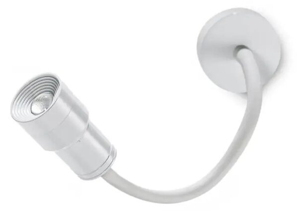 LED nástenné svietidlo Lumi Flex biele – Biela