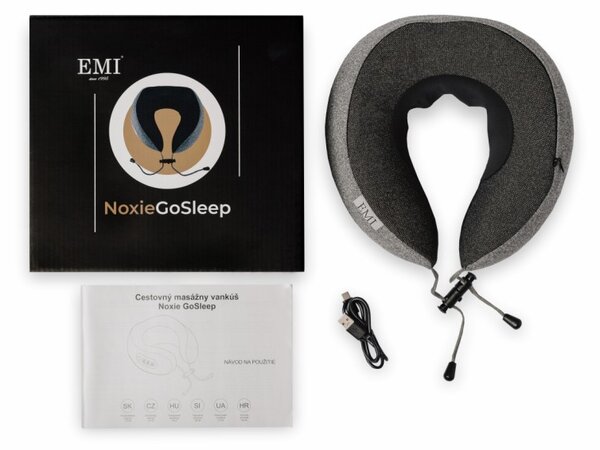 Cestovný masážny vankúš NoxieGoSleep EMI