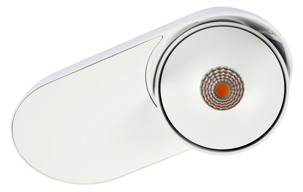 LED bodové svetlo Toronto 1 biele – Biela