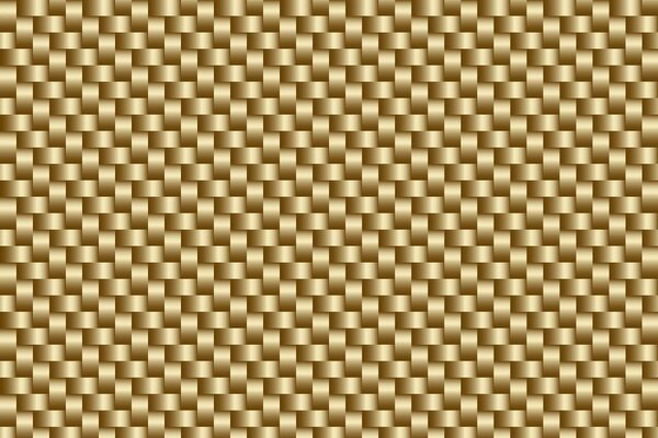 DIMEX | Vliesové fototapety na stenu Zlaté uhlíkové vlákno MS-5-2621 | 375 x 250 cm | zlatá