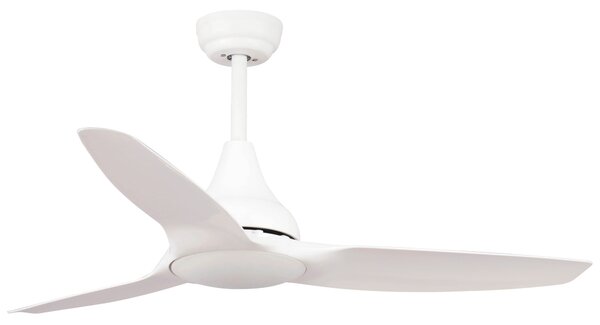 Stropný ventilátor Samoa 12.2 biele s diaľkovým ovládaním – Biela